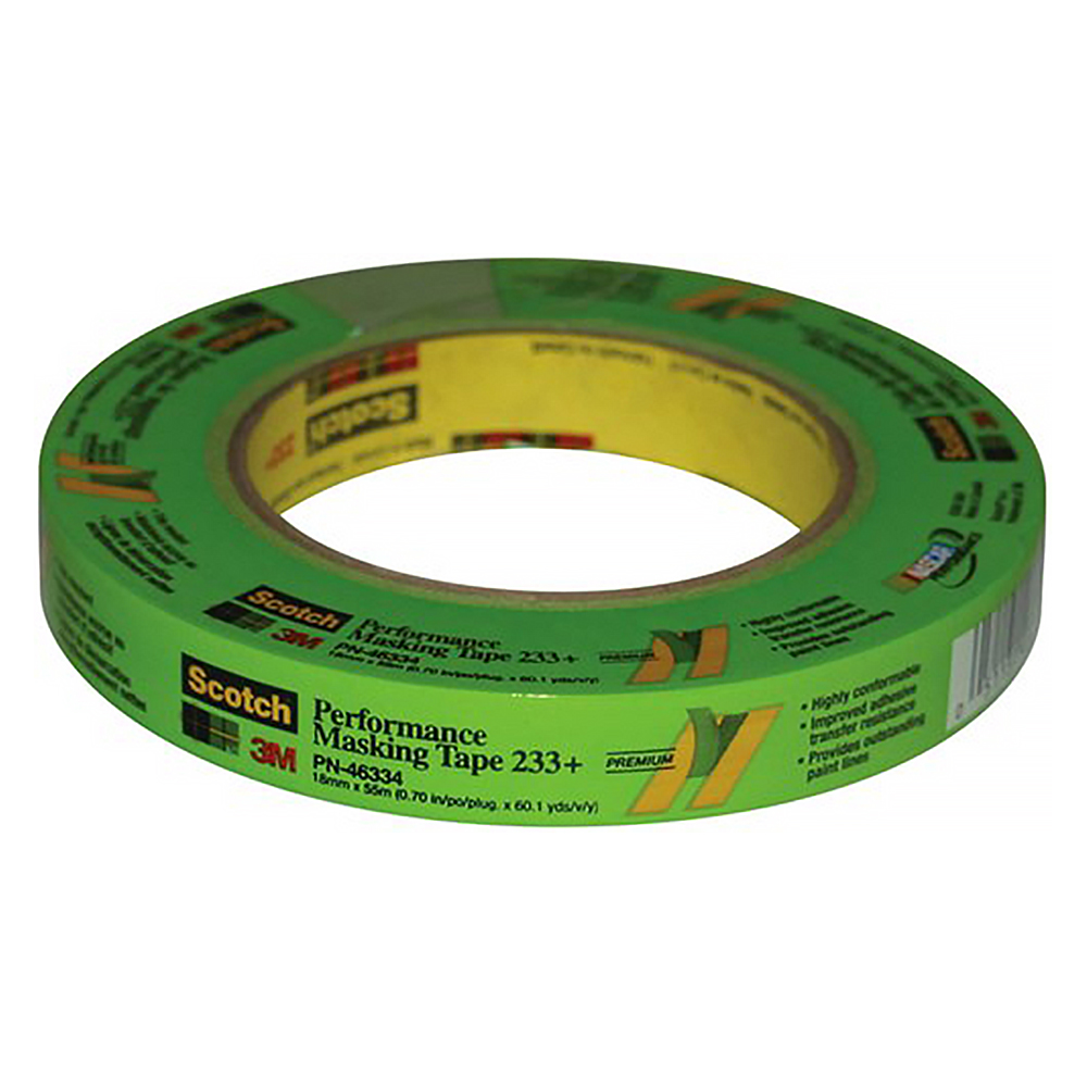 3M DBI-SALA Scotch Performance Masking Tape 233+ (48 Case) from GME Supply